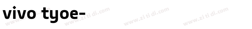 vivo tyoe字体转换